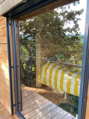 Le Moonloft Insolite Tiny-House Dans Les Arbres & 1 Seance De Sauna Pour 2 Avec Vue Panoramique Osenbach Kültér fotó