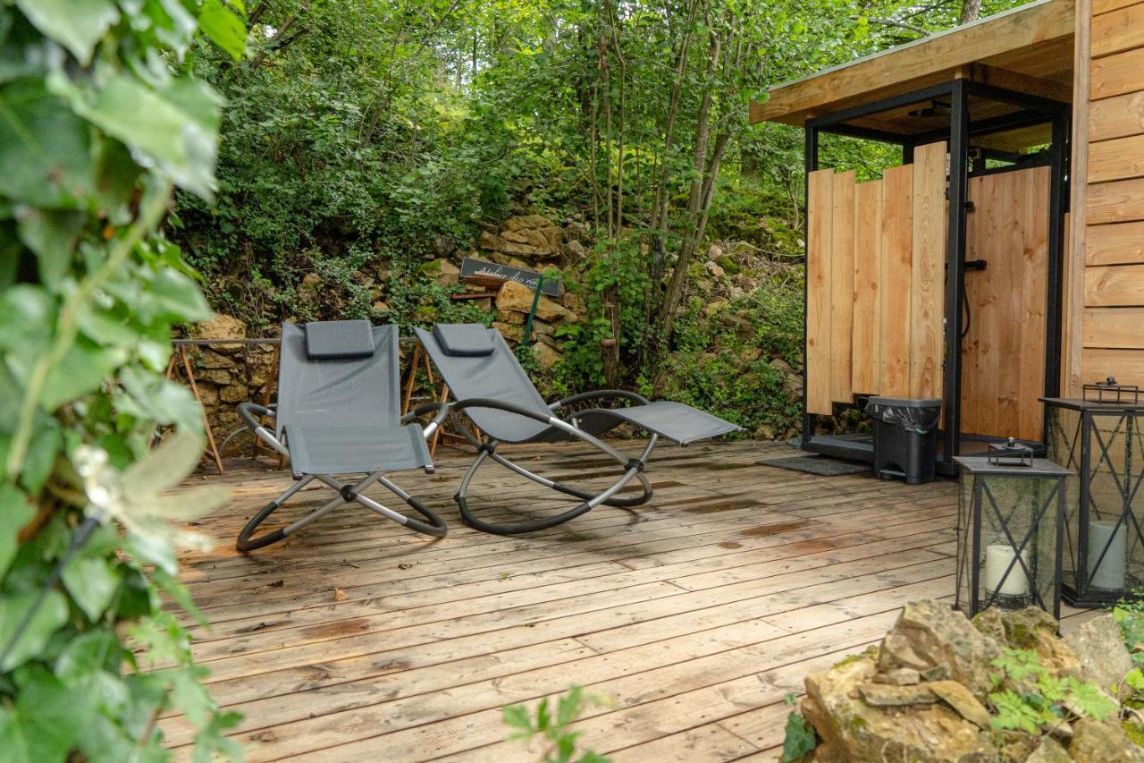 Le Moonloft Insolite Tiny-House Dans Les Arbres & 1 Seance De Sauna Pour 2 Avec Vue Panoramique Osenbach Kültér fotó